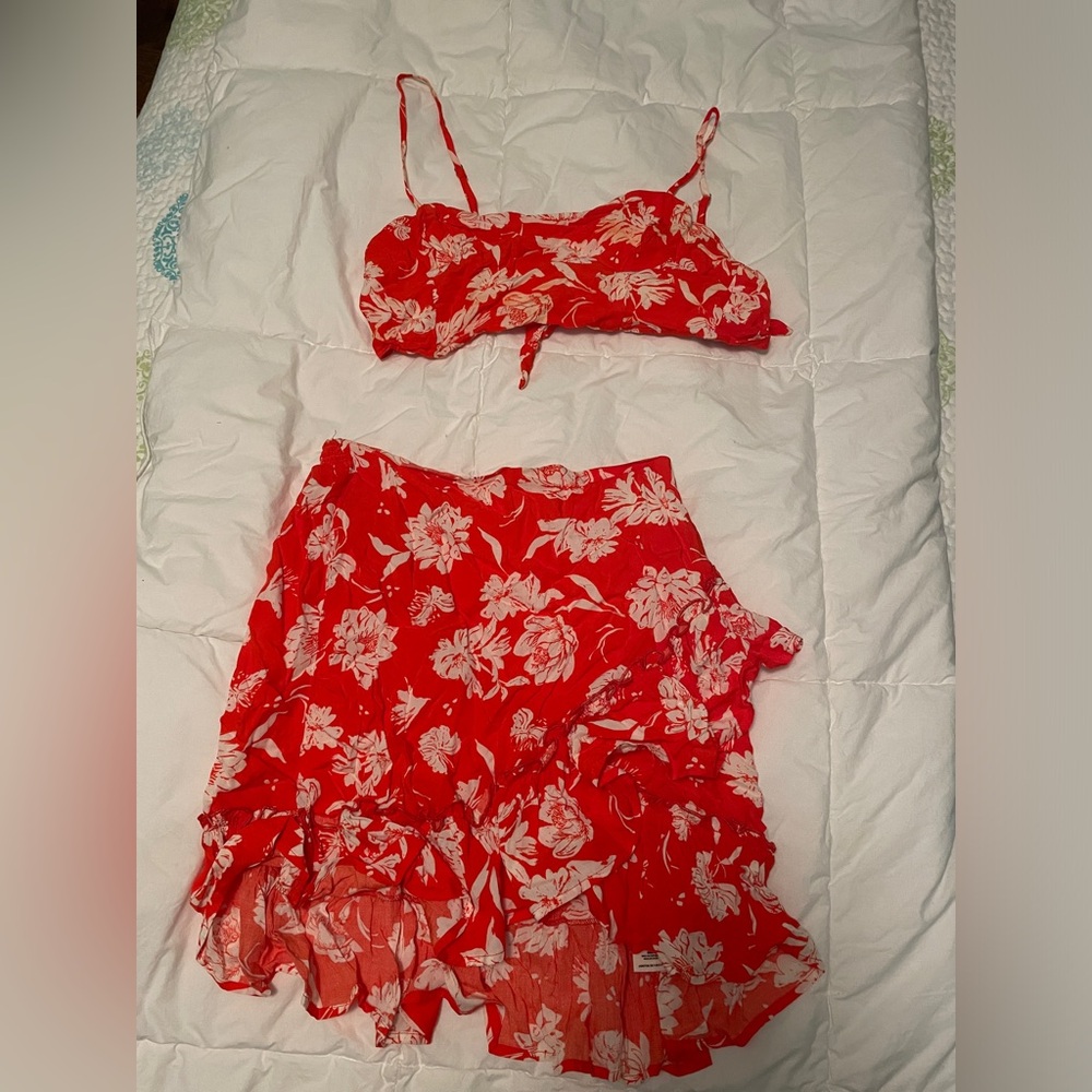 Free people floral set